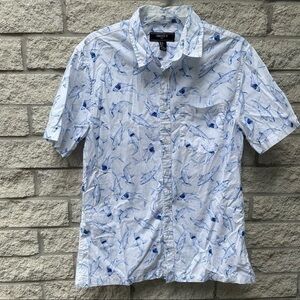 Shark Button Down Top   BBB1